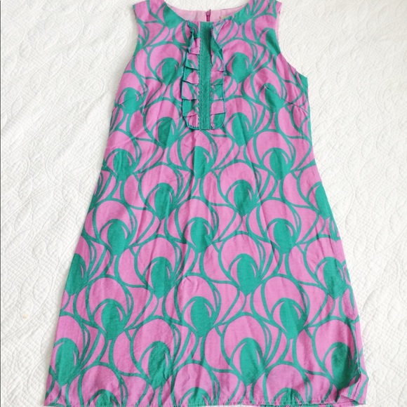 Final Touch Dresses & Skirts - Final Touch Pink and Green Sheath Dress